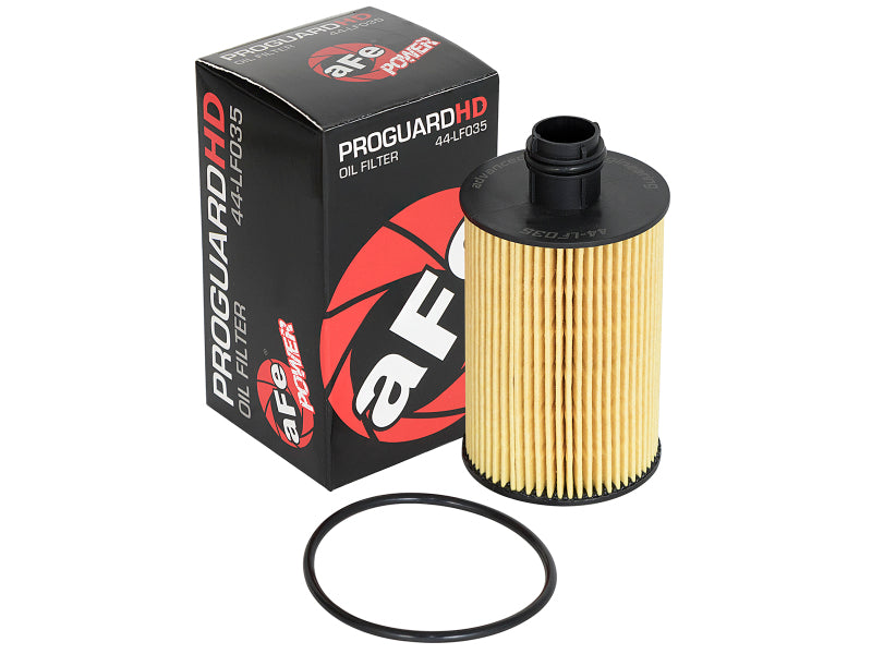 aFe Pro GUARD HD Oil Filter (4 Pack) for Ram 1500 EcoDiesel 2014-2016 – OE Replacement, Enhanced Flow & Leak-Free Seal