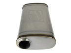 aFe MACH Force-Xp 304 Stainless Steel Muffler with 2.5-inch Center/Offset Inlet, 18-inch Length