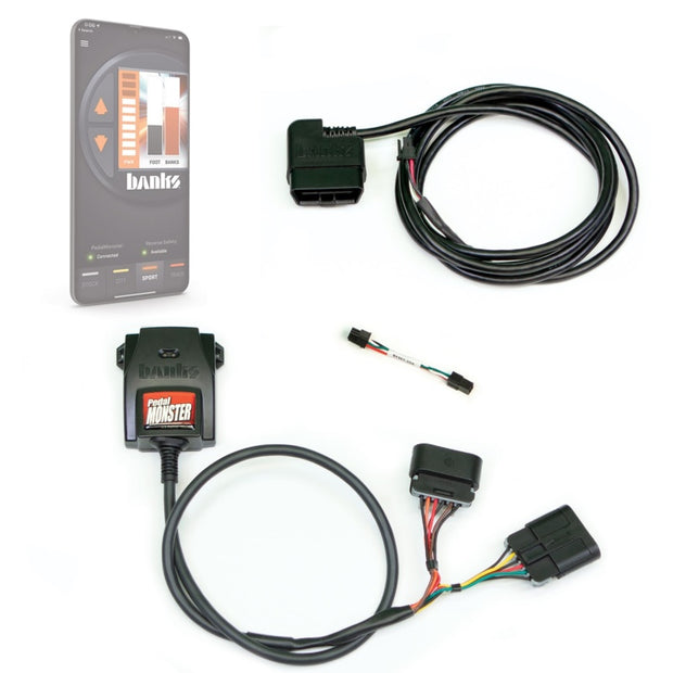 Banks Power PedalMonster Kit (Part Number 64320) for Aptiv GT 150 – Advanced Throttle Response Controller with Bi-Directional Data & Safety Features