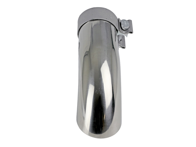 aFe MACH Force-Xp 304 Stainless Steel Clamp-On 2.5-Inch Exhaust Tip - Polished Finish