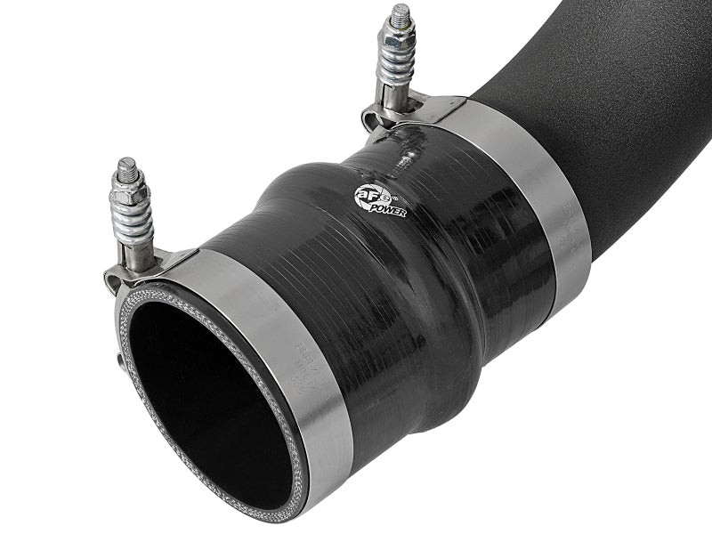 aFe Bladerunner 3-Inch Hot Side Intercooler Tube for 2006-2007 Ford F-250 Super Duty V8-6.0L Diesel - Part Number 46-20108-B