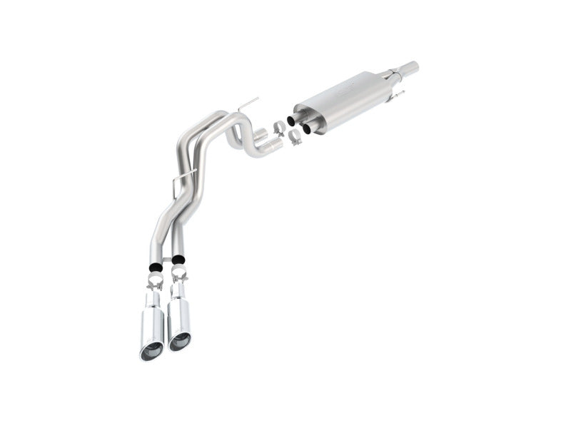 Borla 140383 Cat-Back Exhaust System for 2010-2014 Ford F-150 SVT Raptor and Harley Davidson Edition 6.2L V8