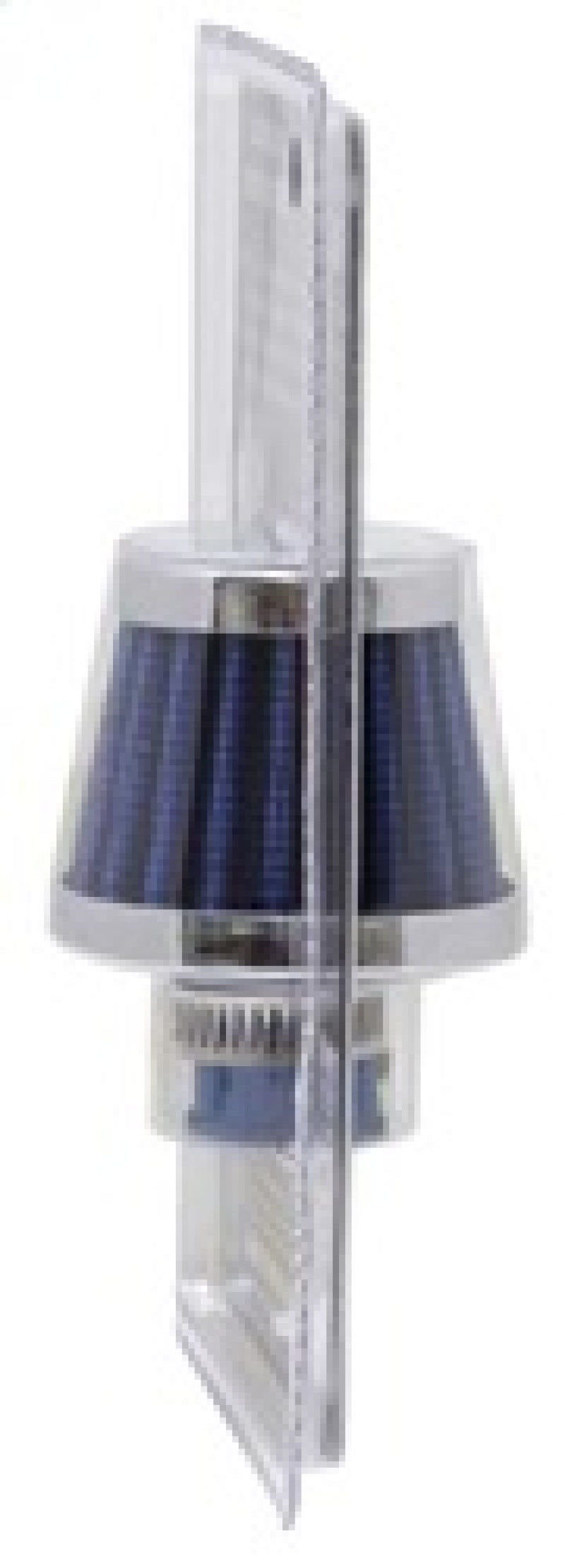 K&N Engineering 62-1600BL Blue Crankcase Vent Filter with Chrome Top and Base