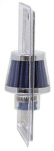 K&N Engineering 62-1600BL Blue Crankcase Vent Filter with Chrome Top and Base