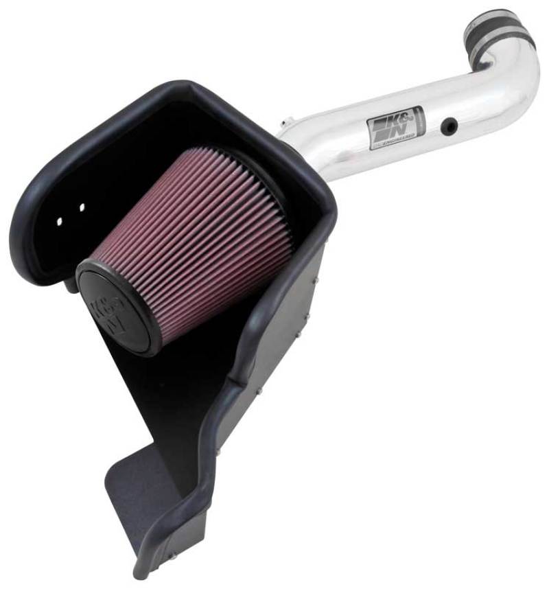 K&N Engineering 77-1571KP High Flow Performance Cold Air Intake Kit for 2013 Dodge Ram 1500 V8-4.7L