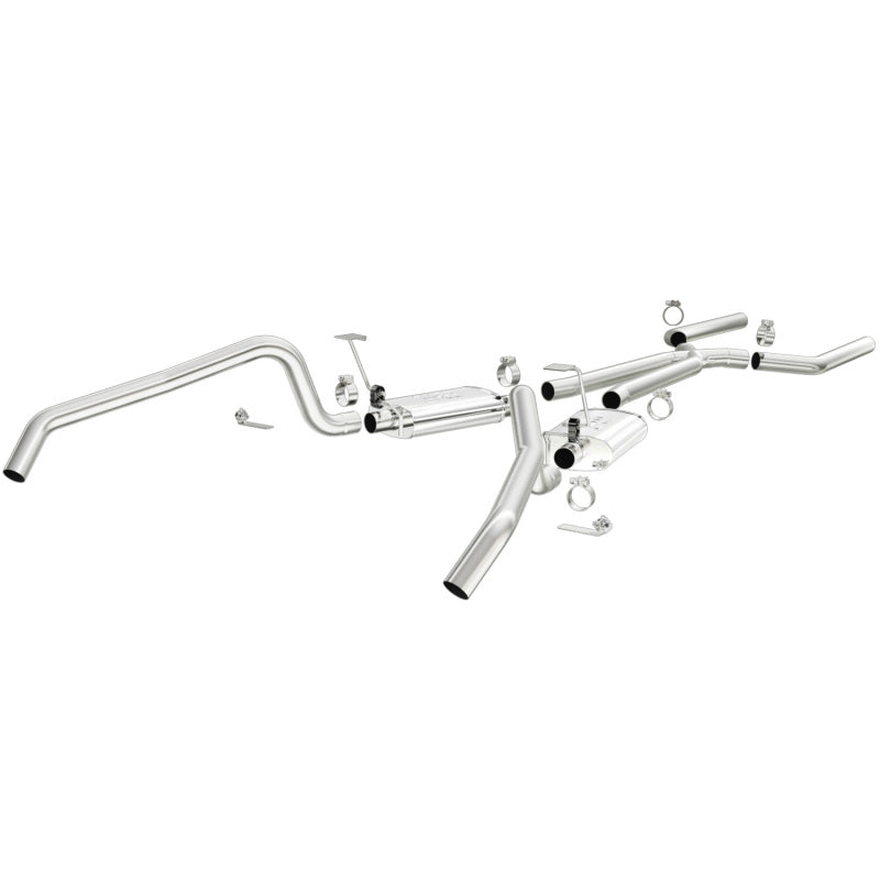 MagnaFlow Street Series Crossmember-Back Performance Exhaust System for 1970-1974 Pontiac Firebird and Chevrolet Camaro