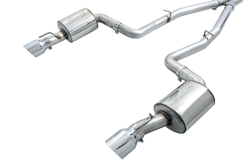 AWE Tuning 2015+ Dodge Charger 6.4L/6.2L Supercharged Touring Edition Exhaust with Silver Tips