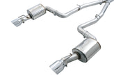 AWE Tuning 2015+ Dodge Charger 6.4L/6.2L Supercharged Touring Edition Exhaust with Silver Tips