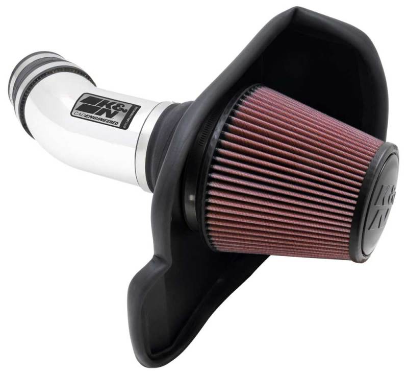 K&N Performance Intake Kit TYPHOON for 2011-2015 Dodge Challenger & 2012-2015 Dodge Charger 6.4L V8 by K&N Engineering Part #69-2545TP