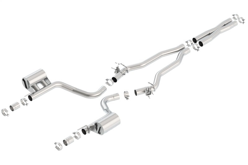 Borla ATAK Cat-Back Exhaust System for 2015-2023 Dodge Challenger SRT Hellcat 6.2L V8