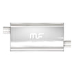 MagnaFlow 12578 Oval Straight-Through Performance Exhaust Muffler for Enhanced Sound and Durability