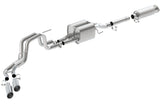 Borla Touring Cat-Back Exhaust System for 2010-2014 Ford F-150 Raptor 6.2L V8 2/4WD