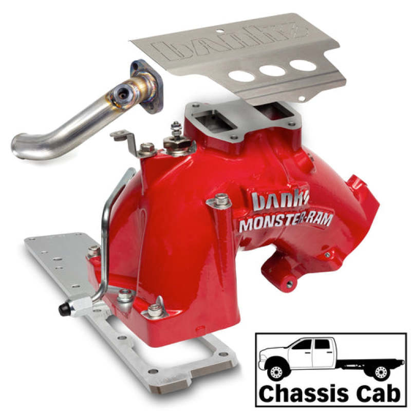 Banks Power 13-18 Dodge RAM 6.7L Monster-Ram Intake System with Fuel Line for Chassis Cab