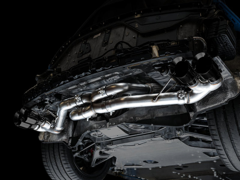 AWE Tuning 2020-2026 Chevrolet Corvette C8 Track Edition Exhaust with Diamond Black Tips