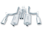 Borla 140125 S-Type Cat-Back Exhaust System for 2005-2010 Chrysler 300C, Dodge Magnum RT, and Dodge Charger RT 5.7L V8