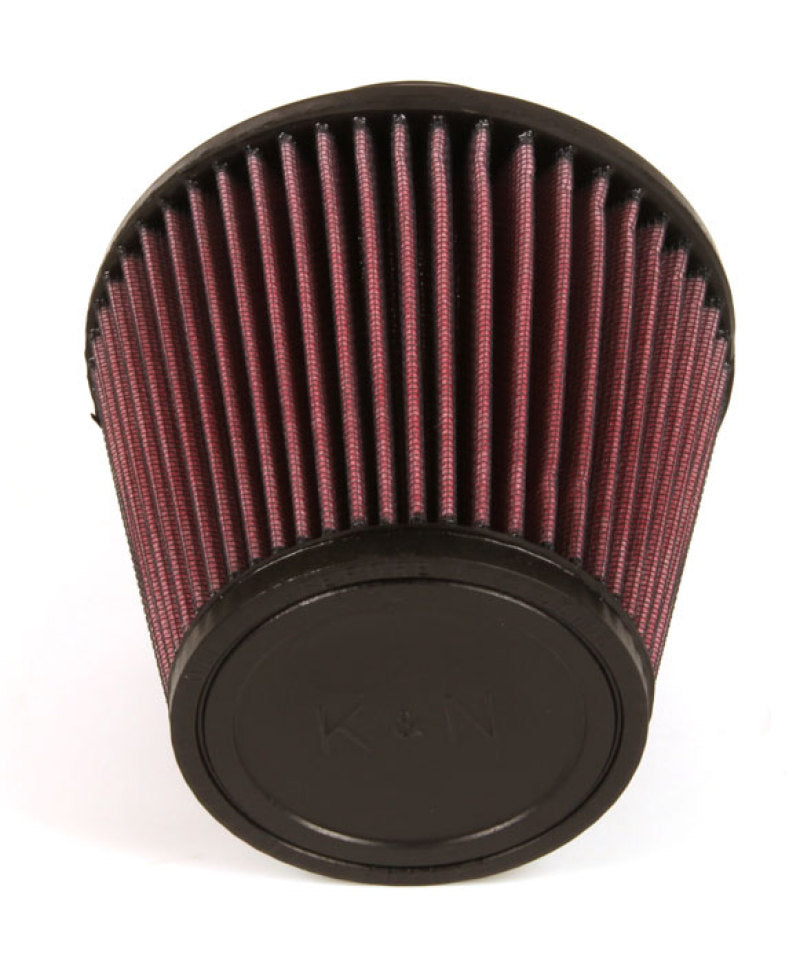 K&N Engineering Universal Rubber Air Filter with 3-Inch Flange, 6-Inch Base, and 4-Inch Top for Automotive and Equipment Applications