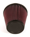 K&N Engineering Universal Rubber Air Filter with 3-Inch Flange, 6-Inch Base, and 4-Inch Top for Automotive and Equipment Applications