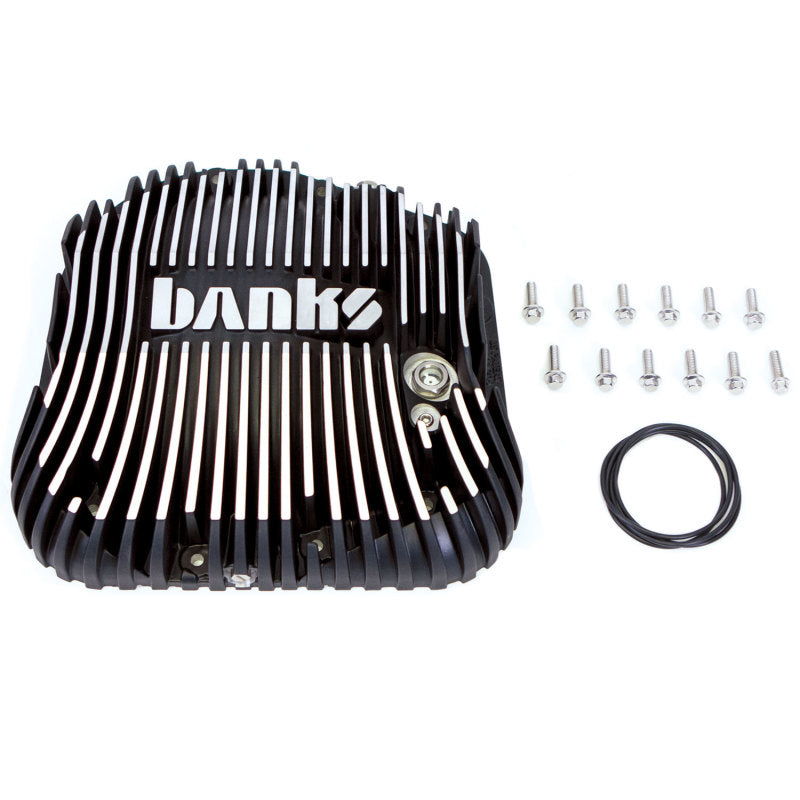 Banks Power 85-19 Ford F250/F350 10.25-inch 12 Bolt Differential Cover Kit with Satin Black Finish