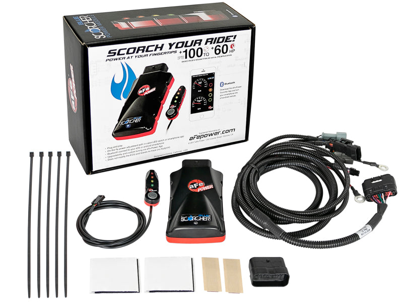 aFe Power Scorcher Blue Power Module Part #77-83017 for Ford F-150 2015-2017 and Ford Edge 2019 with Bluetooth Control