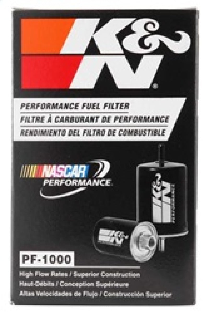 K&N Engineering PF-1000 Cellulose Media Fuel Filter - 2.125 Inch OD x 4.28 Inch Length