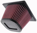 K&N Engineering E-0776 High-Flow Reusable Air Filter for Dodge Ram 2500/3500 (2006-2007, 5.9L L6)