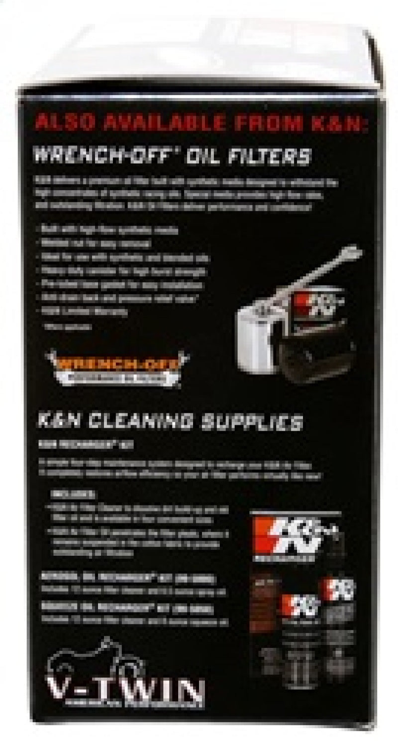 K&N Engineering E-3226 Custom Air Filter for Screaming Eagle Intakes – Washable and Reusable