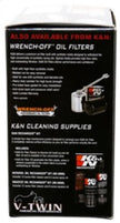 K&N Engineering E-3226 Custom Air Filter for Screaming Eagle Intakes – Washable and Reusable