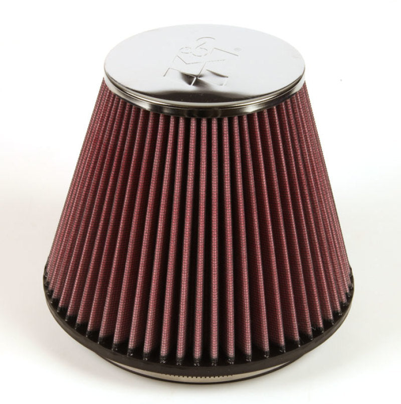 K&N Engineering RF-1048 Round Tapered Universal Air Filter - 6-Inch Flange ID, 7.5-Inch Base OD, 4.5-Inch Top OD, 6-Inch Height