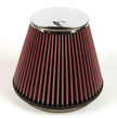 K&N Engineering RF-1048 Round Tapered Universal Air Filter - 6-Inch Flange ID, 7.5-Inch Base OD, 4.5-Inch Top OD, 6-Inch Height