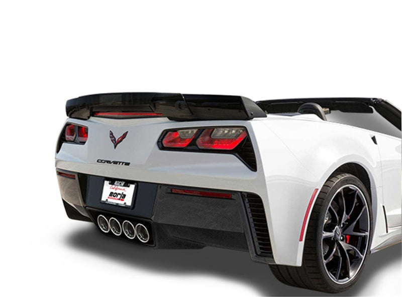 Borla ATAK Axle-Back Exhaust System for Chevrolet Corvette C7 Z06 and Grand Sport 6.2L V8 with NPP Valves