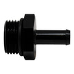 DeatschWerks 8AN ORB Male to 5/16 Inch Male Barb Fitting with O-Ring - Anodized Matte Black