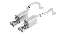 Borla ATAK Exhaust System for 2009-2013 Chevrolet Corvette C6 6.2L V8 – Aggressive Sound and Premium Performance
