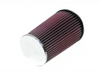K&N Engineering Universal Chrome Air Filter - 4 Inch Flanged, 5 3/8 Inch Bottom, 4 1/2 Inch Top, 8 Inch Height