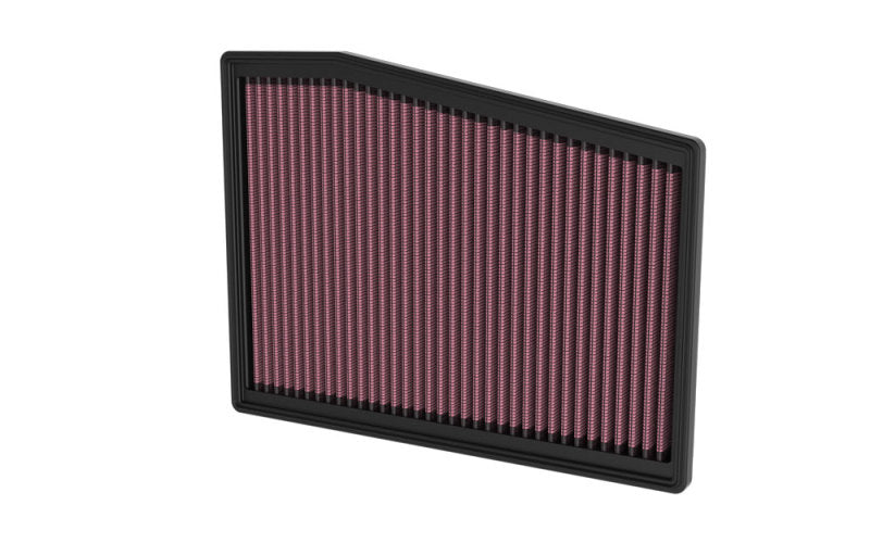 K&N Engineering 33-5128 High-Flow Replacement Air Filter for Cadillac CT5 V8-6.4L