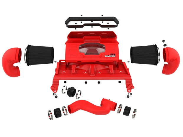 aFe 50-70075KR Momentum GT Cold Air Intake System for Ram 1500 TRX 2021-2024 with Red Housing and Pro 5R Filter