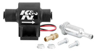 K&N Performance Electric Fuel Pump 4-7 PSI - Universal 12-Volt Fuel System Hardware