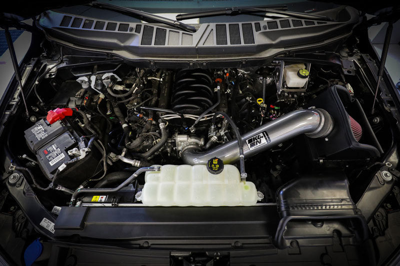 K&N Engineering High Flow Performance Intake Kit for 2021-2022 Ford F-150 V8-5.0L
