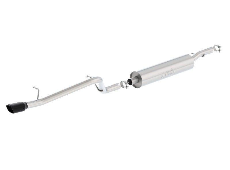 Borla 140479BC Dirt Sport Cat-Back Exhaust System for 2012-2018 Jeep Wrangler JKU 3.6L V6 4WD