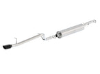 Borla 140479BC Dirt Sport Cat-Back Exhaust System for 2012-2018 Jeep Wrangler JKU 3.6L V6 4WD