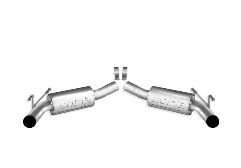 Borla S-Type Axle-Back Exhaust System for 2010-2013 Chevrolet Camaro SS 6.2L V8 with GFX Package