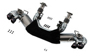 Borla ATAK 3-Inch Cat-Back Exhaust System for 2020-2025 Chevrolet Corvette C8 with Dual Round Carbon Fiber Tips