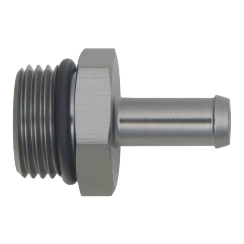 DeatschWerks 8AN ORB Male to 5/16 inch Male Barb Fitting with O-Ring - Titanium