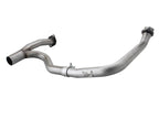 aFe Power Twisted Steel Y-Pipe for Jeep Wrangler 2012-2018 V6 3.6L - Stainless Steel Mandrel-Bent Exhaust Connection