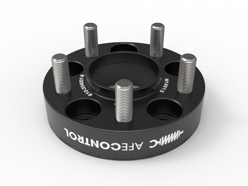 aFe CONTROL Billet Aluminum Wheel Spacers for Ford Mustang & Explorer 5x114.3 CB70.5 1.25 inch