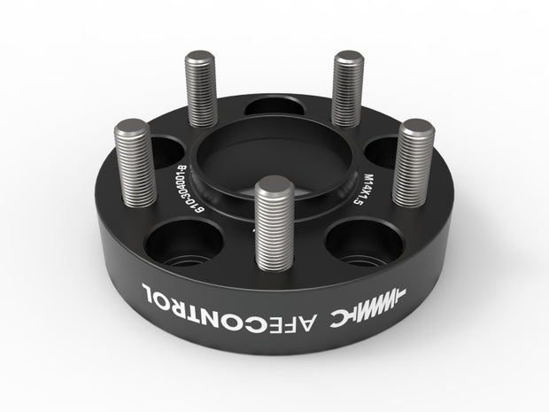 aFe CONTROL Billet Aluminum Wheel Spacers for Ford Mustang & Explorer 5x114.3 CB70.5 1.25 inch
