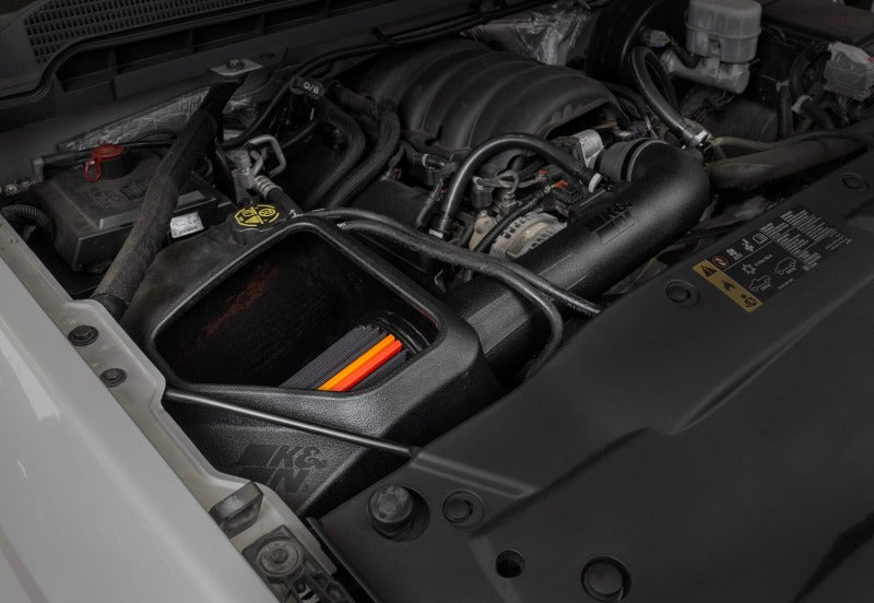 K&N Engineering NextGen Cold Air Intake System for Chevrolet Silverado 1500 V8 5.3L/6.2L with DryFlow Filter