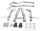 AWE Tuning Track Edition Exhaust with Diamond Black Tips for Dodge Durango 2018-2024