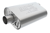 Borla CrateMuffler Big Block Mopar 383/413/426/440 2.5-inch Offset/Center Oval Muffler Part #400941