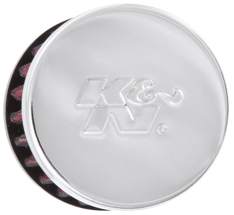 K&N Engineering 62-1320 Clamp-On Rubber Base Crankcase Vent Filter for Classic and Racing Engines