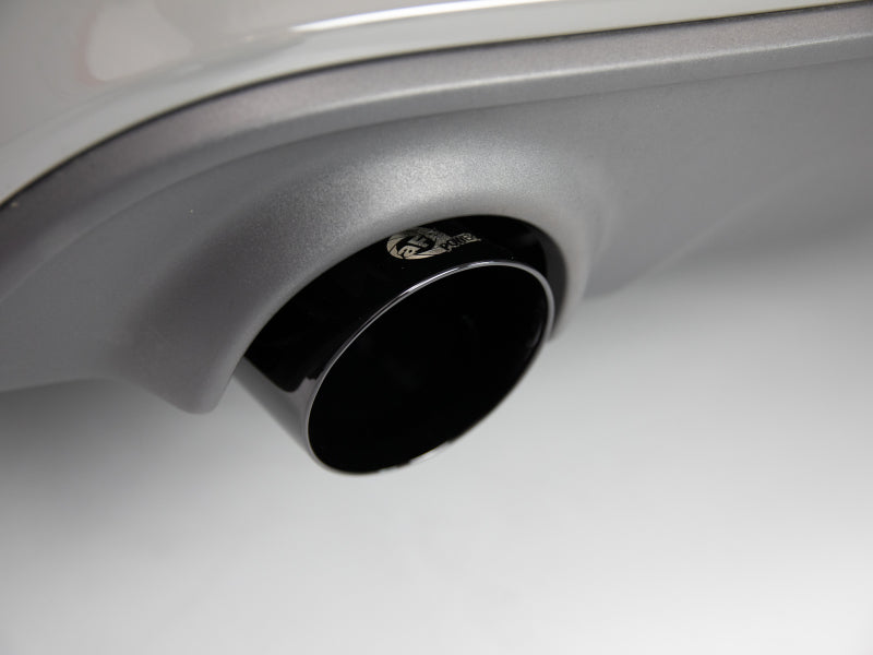 aFe MACH Force-XP 4-1/2 inch Carbon Fiber OE Replacement Exhaust Tips for Dodge Charger and Hellcat 2015-2022